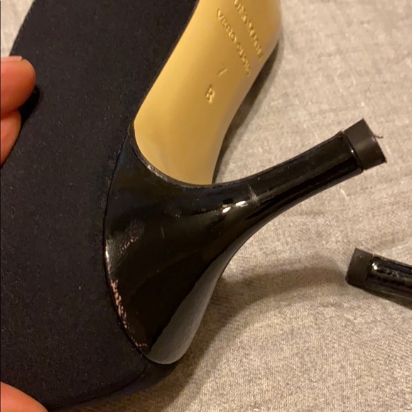 Bruno Magli Black open toe pumps - Picture 4 of 8